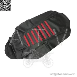 For Yamaha Raptor 700 YFM700 2006-2021 Non Slip Seat Cover ALL Red Black Ribs