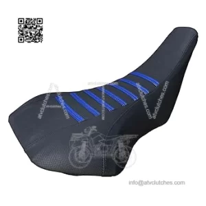 Seat Cover - Compatible Fit for Suzuki LTZ 400 Z400 2003-2008 (Blue Top/Black Side), Durable ATV Seat Protector