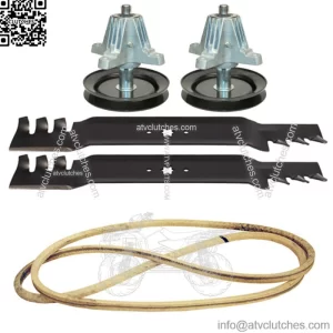 918-04822A Spindle, Blade & Belt Kit Fits Cub Cadet, Fits MTD, Fits Trot Bilt