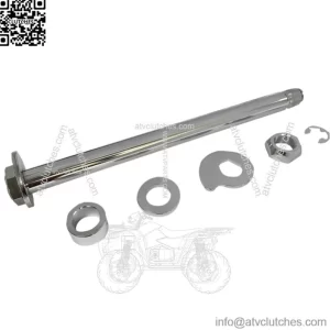 Drag Specialties Chrome Steel Rear Axle Spacer Kit Package 09-13 Harley Touring (For: Harley-Davidson)