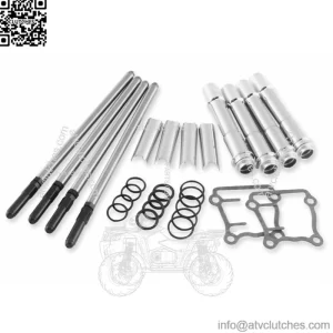 S S Adjustable Pushrod And Cover Kit Harley 1999-2017 Touring Softail Dyna (For: Harley-Davidson)