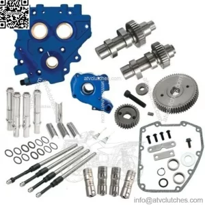 510G Gear Drive Camshaft Cam Chest Plate Oil Pushrods Kit Harley 99-06 .510 (For: Harley-Davidson)