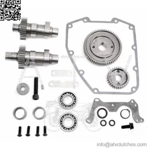 475G .475 Lift Gear Drive Cams + Install Kit Camshafts Harley 88 Twin Cam 95 (For: Harley-Davidson)