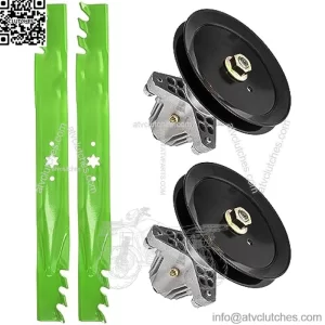 Spindle Mulching Blade Kit for MTD Cub Cadet 46 inch Deck LTX1045 LTX1046 LTX2046M Tractors