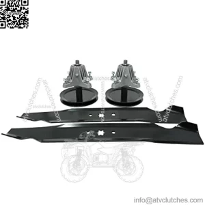 Spindle Blade Kit for Cub Cadet MTD Troy Bilt 46 inch Deck LT2000 LT2500 LTX1046 Horse XP TB2246