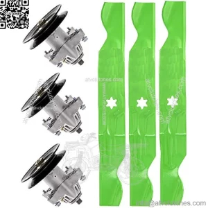 Blade Spindle Kit for MTD Cub Cadet 942-04053C 918-04126B Troy Bilt 50 inch Deck RZT LT1050 Zero Turn