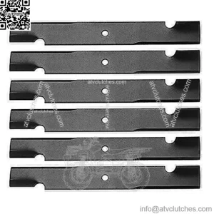 6 PACK NEW OREGON PART NUMBER 91-626 MOWER BLADE 21" FOR SCAG,FERRIS, JOHN DEERE