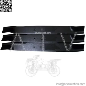 24-1/2" GRAVELY/EXMARK/FERRIS SCAG 481-709  LAWN MOWER BLADES SET OF 3  303-196