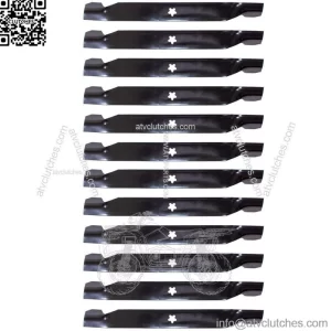 12PK Oregon 42a?  Lawn Mower Blades Replacement for Sears Craftsman Poulan AYP A