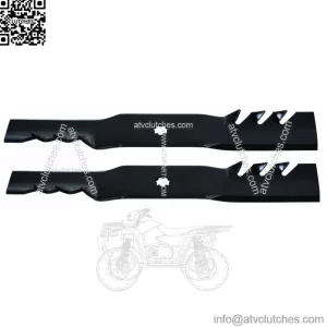 (2) PACK 42" Gator Mulch Blades for John Deere Z225 Z235, LA125, LA135 592-615