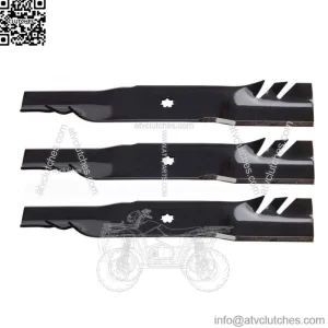 3 OEM Oregon Gator G5 Mower Blades for John Deere D140 D150 D160 592-616 48"