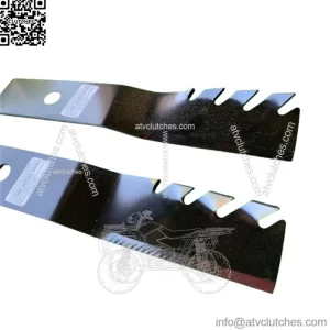 Gator style blades for 42" mowers on John Deere Z335E,Z335M,Z345M,Z345R UC22008