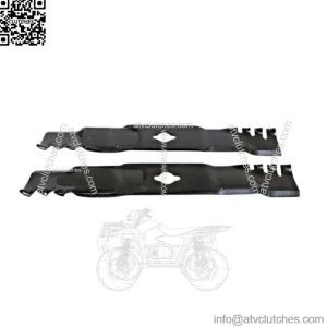 2 XHT Predator blades will fit JOHN DEERE 36" DECK M12245 M122467 512385