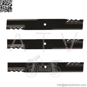 3PK Oregon 396-743 Gator Blade for 72" replaces John Deere M142514 M141669