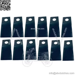 John Deere Original Equipment Mower Blade (Set of 12)- FH323281,12