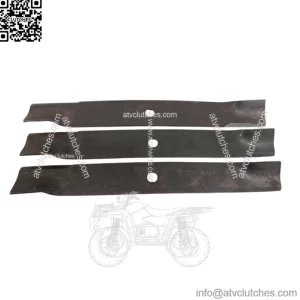 Qty-3 25" John Deere TCU15882 High Lift Blade for 72" Mowers Replaces M143749