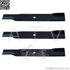 3PK Oregon 92-737 Mower Blade 16 1/2" replaces John Deere Dixon Gravely Hustler