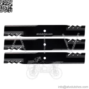 Oregon 396-704 Blade Mulch Gator G6 for John Deere Hustler Fas Trak Super 3-PACK