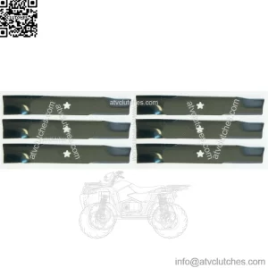6 Blades for Husqvarna, Snapper, Yazoo: 539113425, 575296401 & More. 16-1/4"