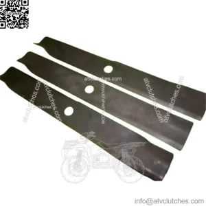 NEW SET OF 3 MULCHING BLADES FITS HUSQVARNA / YAZOO KEES 539101485 3 PACK P7D