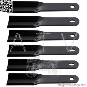 6PK Oregon Heavy Duty Blade for 44" Woods P90 P990 RM90-1, RM90-2, RM990, P990-3