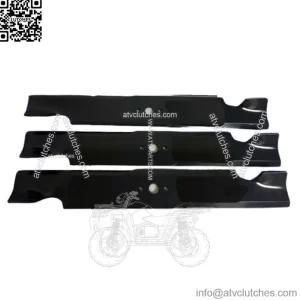 3 HEAVY DUTY BLADES 52" GRAVELY ZTHD52 1/4" THICK HEAVY DUTY