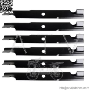 (6 pack) Gravely Mower Blades - 60" - ZTHD, Pro Turn, Promaster, PM300, ZTHD60