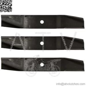 3PK OEM Ariens Gravely 1540 1844 1944 2044 Zoom 40 44 48 52" Deck Mower Blades