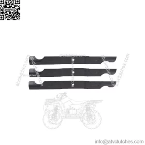 Set of 3 OEM 24.5" Ariens Mower Blades Gravely Pro-Turn