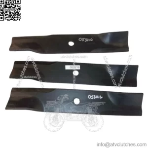 Gravely 40" mower high lift blades (3) NOS 21304100 053216