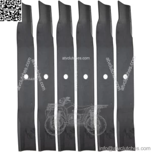 6 OEM Gravely Ariens 03253900 Blades for Max Zoom 2560 2660 ZT 60 HD Apex Mower