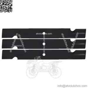 Rotary 3434 3 Mower Blades Bobcat Ferris Scag Snapper 21 Length 2-1/2 Width .204