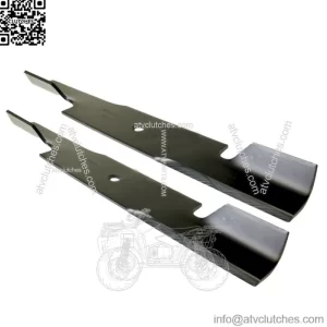36" Rotary High Lift Lawnmower 2 Blade Set 3" Wide HD Fits Bobcat 302022A