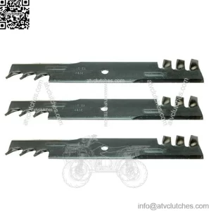 3 BLADES Mulching Fits Ariens Ikon Mower 52 XD with 52 inch Deck