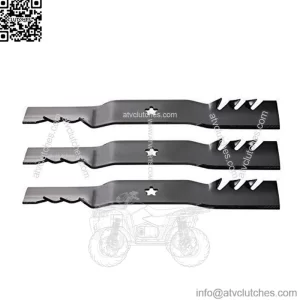 3 PACK NEW OREGON PART # 95-605 GATOR G3 BLADE, 18-7/16" FOR ARIENS HUSQVARNA