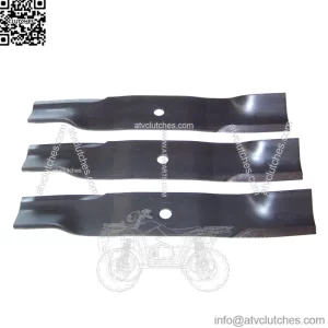 Qty (3) Ariens Gravely 02982000 & 00450200 48" Zero Turn Lawn Mower Blades OEM