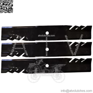 3PK Mulching Blades for 36" 52" Ariens Gravely Pro-Turn Stance 00273100 03253800