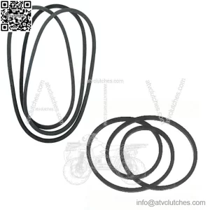 1 Set Variable Speed Drive Belts 112-0301 Craftsman 34013 MTD 754-0467 754-0467A