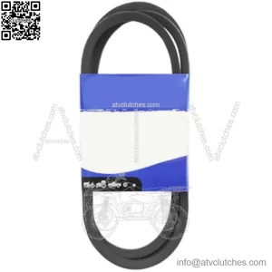 (2) Belts Fits John Deere GX20006 models 115 L120 D130 155C (1/2" x 89")