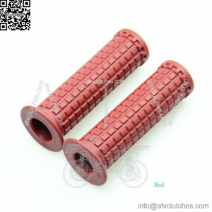 rubber hand cover red motorcycle handle grip cover