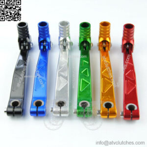 colorful aluminium rear gear shift lever for 50cc 69cc 110cc 140cc dirt bike pit bike