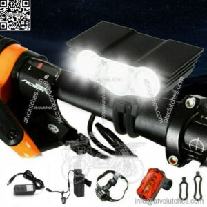 rear bicycle headlight kit t5 battery power supply light