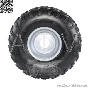 19x7/8 rubber tire with 8 rim universal atv utv replacement tire