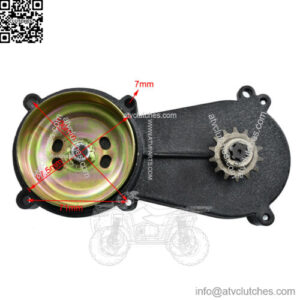 14t 2 stroke cvt reduction gear box for 49cc mini bike