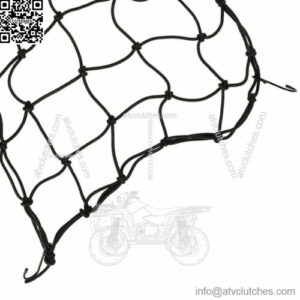 12x12 bicycle bike cargo net bike rear carrier elastic webbing bungee cord