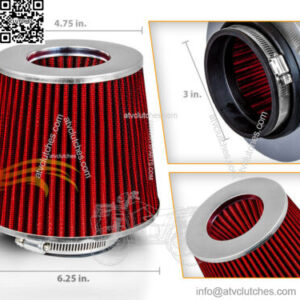 atv air intake sports 15mm cone air filter