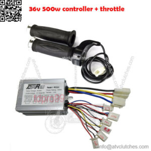 blue three wire electric bicycle scooter twist throttle handle set for sale