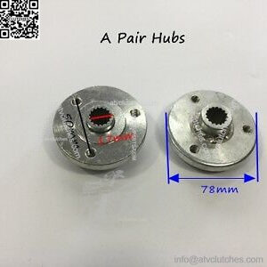 strong material front lightened aluminum racing wheel hubs go kart drift trike