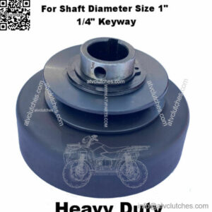 clutch belt pulley 1 inch bore 2b type 138mm od for construction