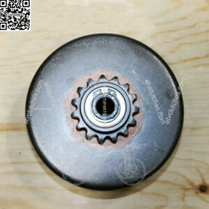 centrifugal clutch 1 inch bore with 35 chain 18 teeth mini bike engine